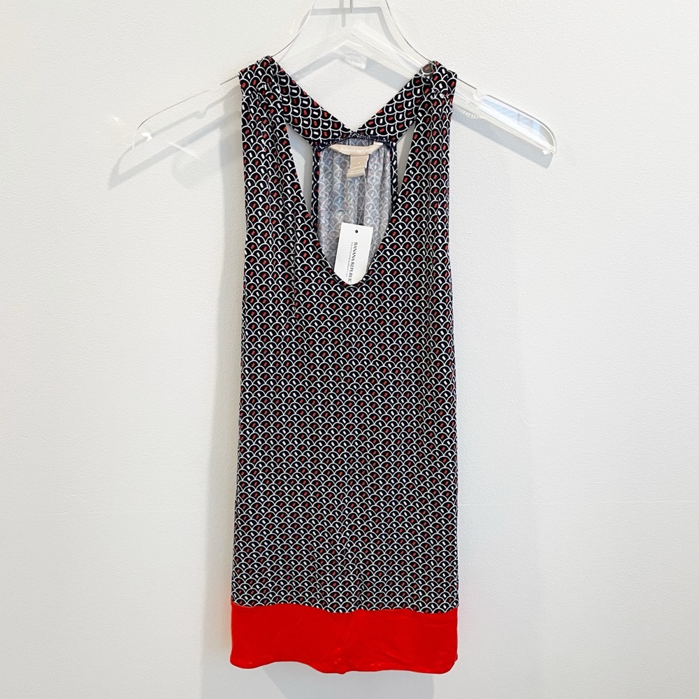 NEW Banana Republic Multi Color Racerback Tank Top